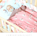Baby Easter Bunny Pattern Blanket knitted Colour rose pink 