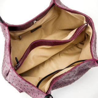 GUNAS Naomi - Cherry Colour Vegan Leather Handbag Interior Look 