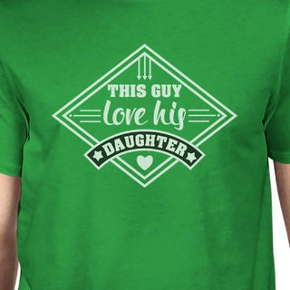 This Guy Love His Daughter Mens T-Shirt Dad Gifts