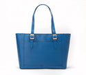 Miley - Blue Vegan Leather Laptop Bag