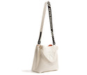 Tabitha Bucket Bag - Cream White