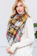 Riah Fashion Fringe Blanket Scarf