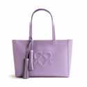 Gunas New York Tippi - Lilac Vegan Leather Tote Handbag