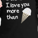 Dear Dad Icecream Cute Black Baby T-Shirt Unique