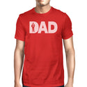 Dad Business Red T-shirt For Men Cotton Round Tee