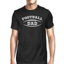 Football Dad Men's Black T-Shirt Fathers Day Gifts