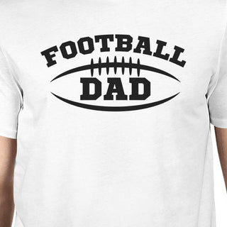 Football Dad Men's White Humorous Design T Shirt