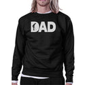 Dad Golf Unisex Black Sweatshirt Funny Graphic Tee