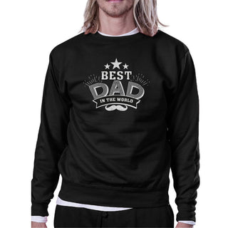 Best Dad In The World Unisex Black Vintage Style