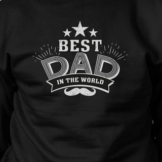 Best Dad In The World Unisex Black Vintage Style