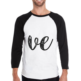 Love Heart Family-Dad Mens Black And White